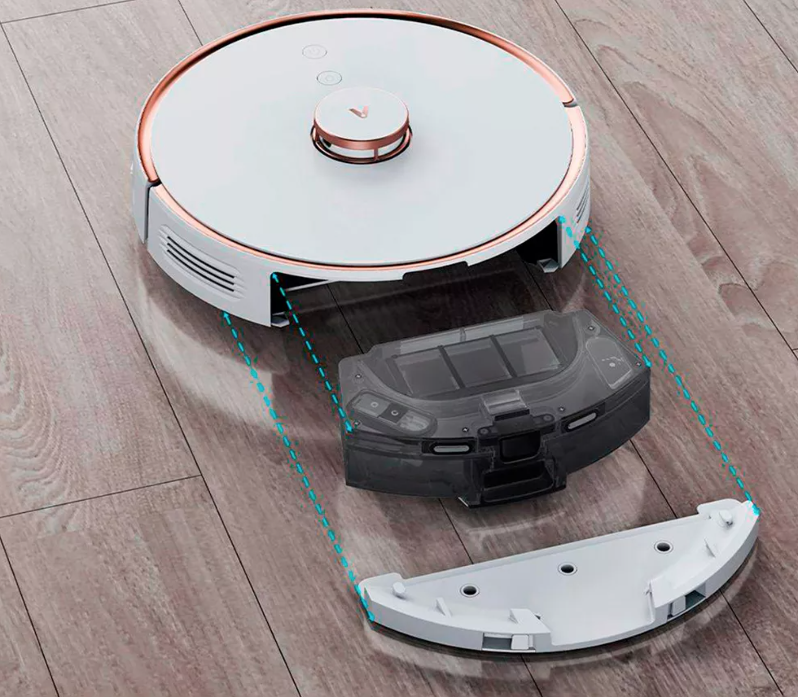 Робот-пылесос Xiaomi VIOMI ROBOT VACUUM CLEANER S9 3